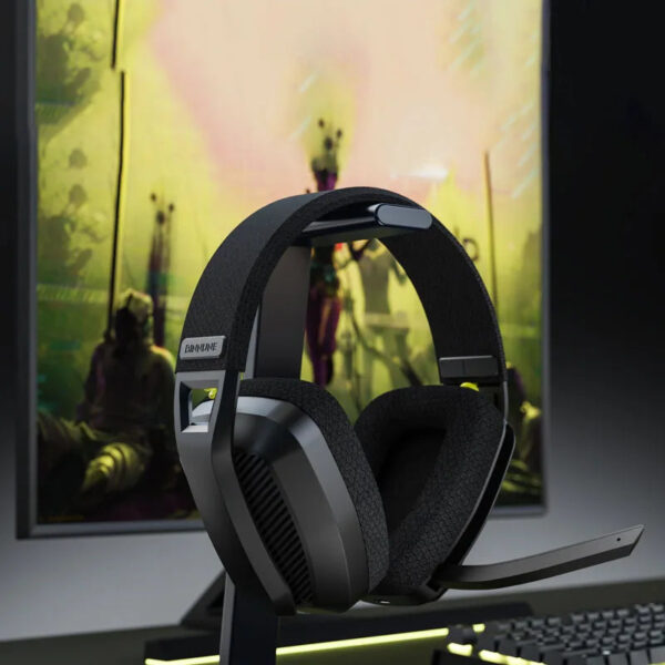 BINNUNE 2.4GHz Wireless Gaming Headset with Mic for PS5, PS4, PC, Mac, and Bluetooth Devices