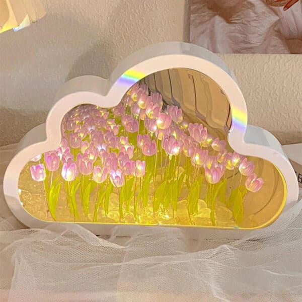 ELMAS Creative Clouds Tulip LED Night Light Table Lamp - Image 8
