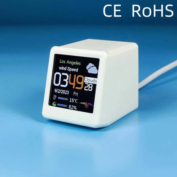MINI Smart WiFi Weather Station Clock - Image 3