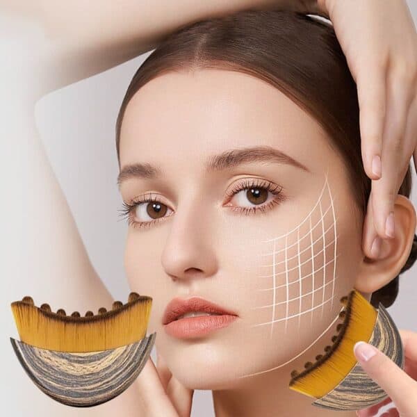 Glow Master Face Brush – Lymphatic Drainage & Deep Facial Cleansing Tool - Image 5
