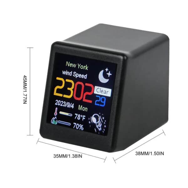 MINI Smart WiFi Weather Station Clock - Image 6