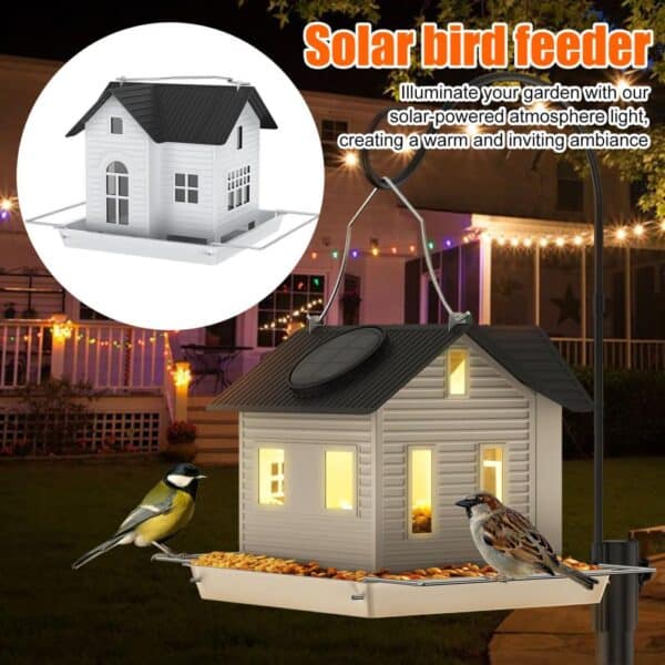 EcoGlow Feeder – Solar-Powered Dining for Birds - Image 4