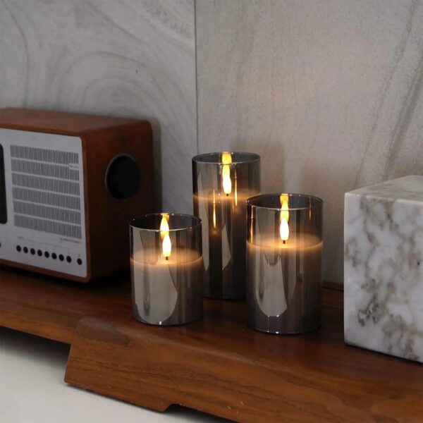 Aurora Glow Flicker Candles with remote - Image 8