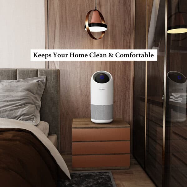Ultra-Powerful Air Purifier with UV-Cleansing Light, Ioniser and 3 Layer Filtration System - Image 6